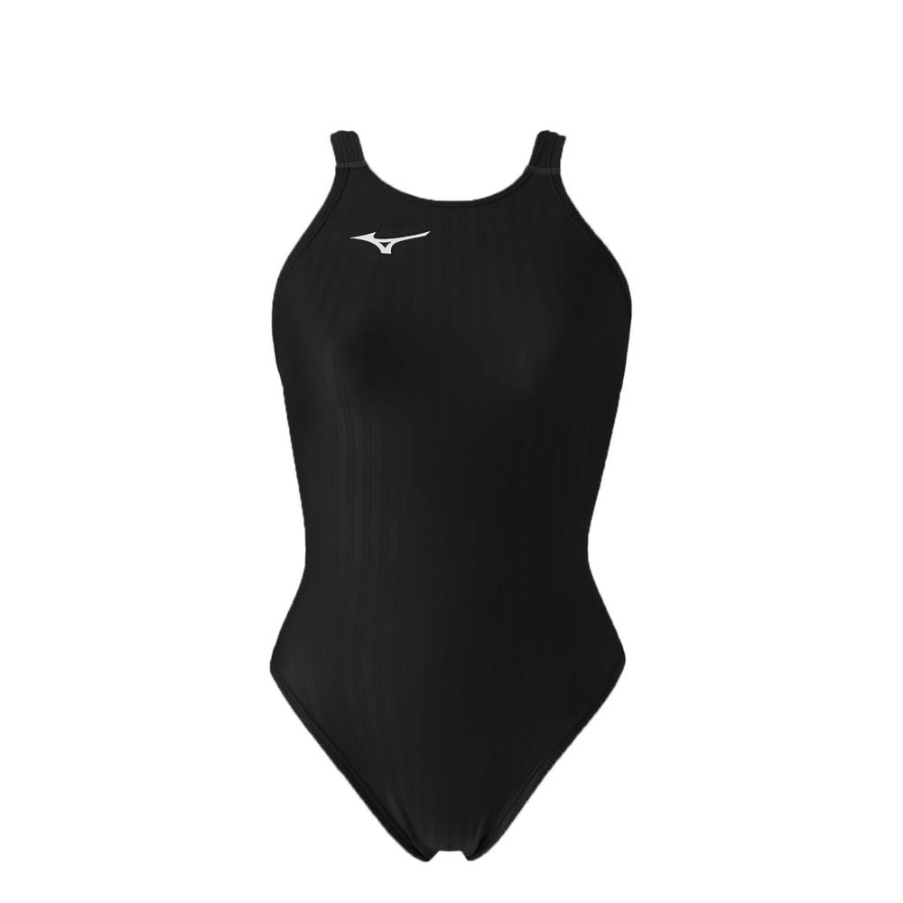 Trajes De Baño Mizuno Stream Ace Thick Strap Mujer Negras España RMDA-15293